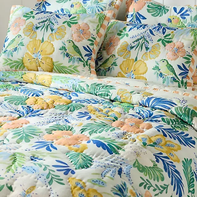 100% Cotton Voile Printed Quilt Collection