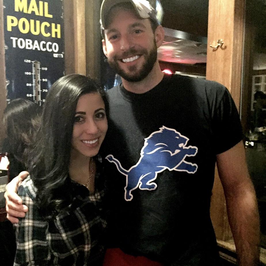 First day we met! Thanksgiving Day 2015 at Garfinkel’s in Vail, CO