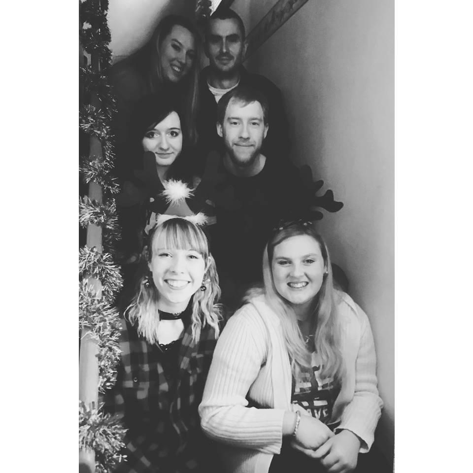 Christmas Morning with Seth's family