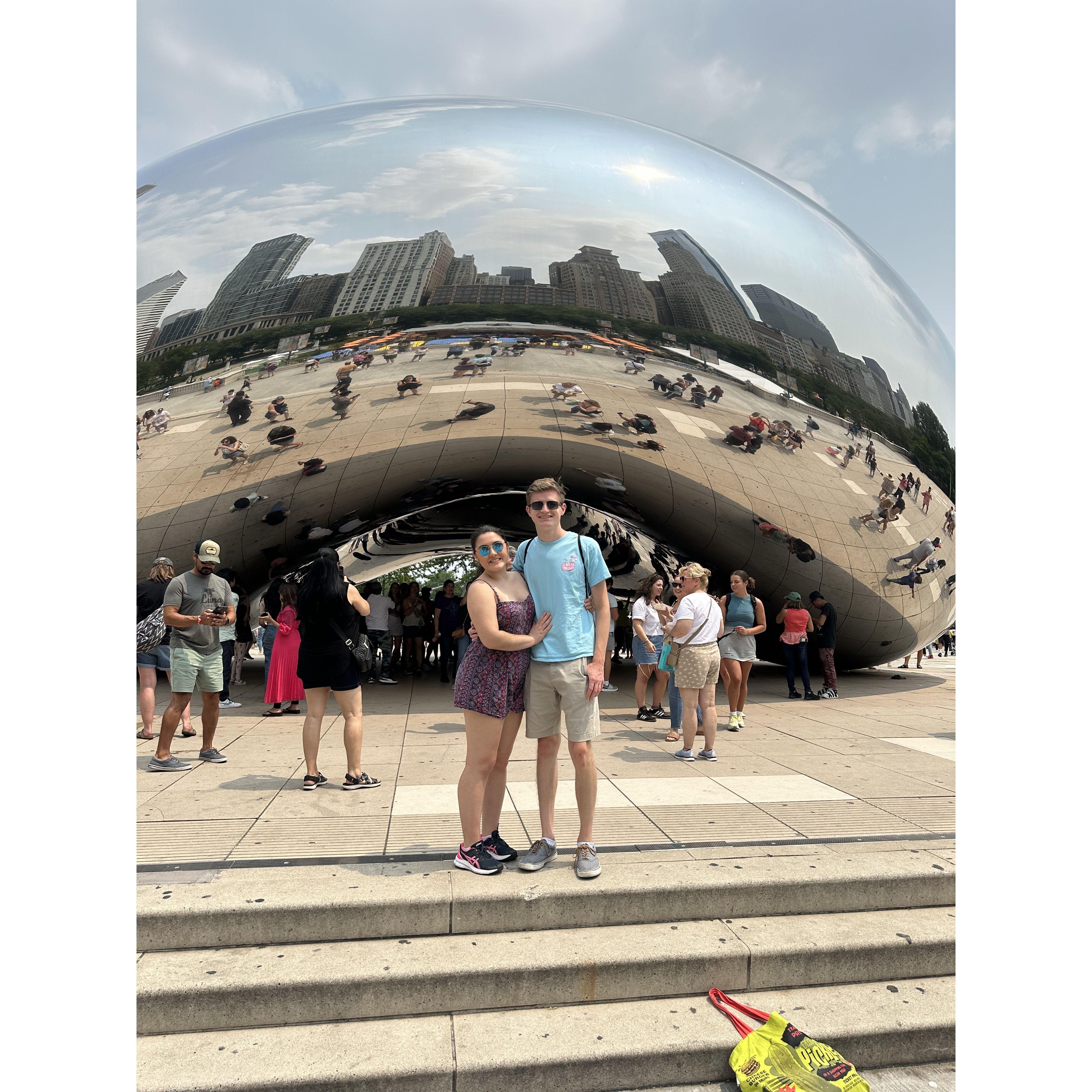 Kurt flew out to see Angelica perform in an opera in Chicago