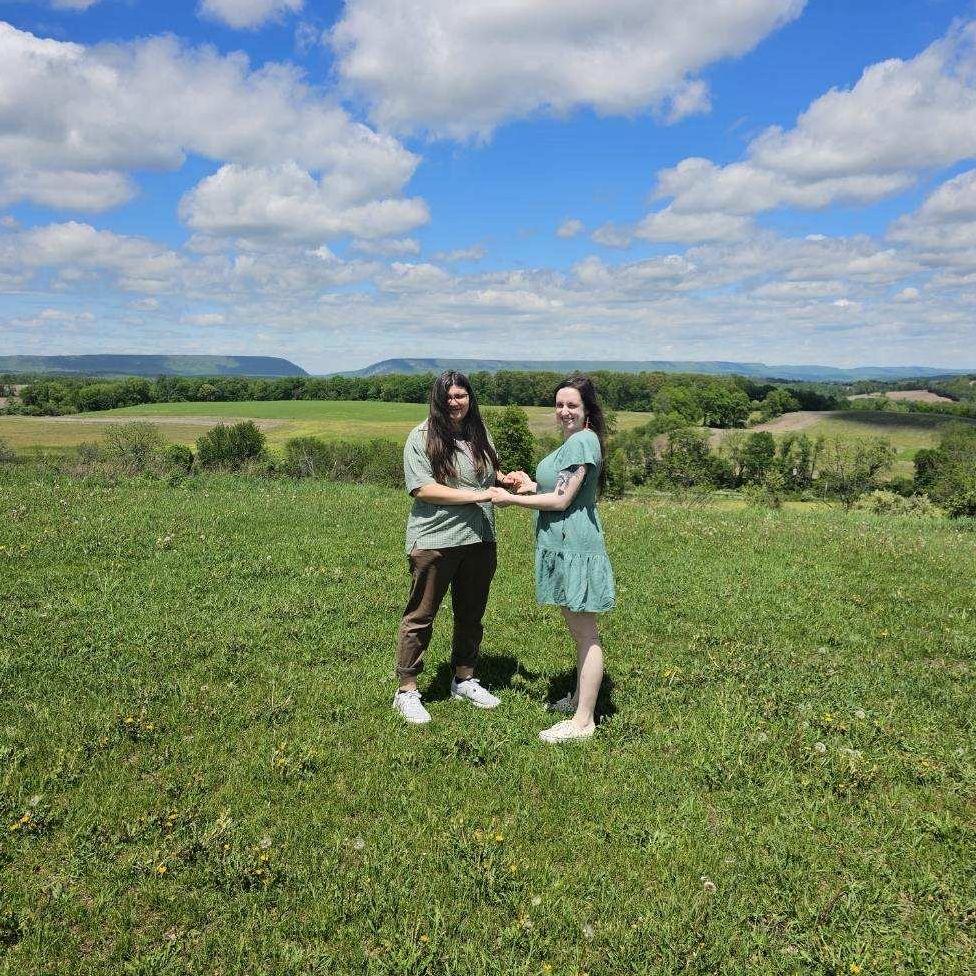 Practicing where we'll say "i do!" May 2025