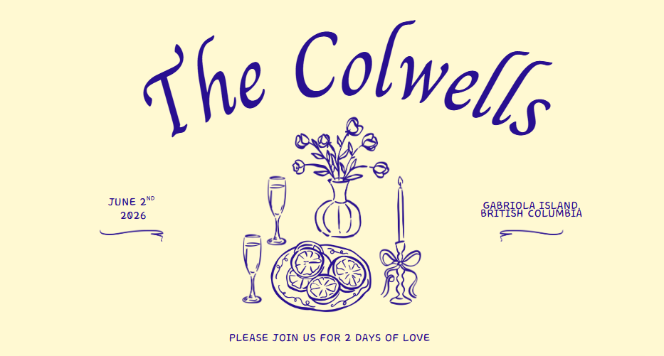 The Wedding Website of Dakota Hlus and Gabriel Colwell