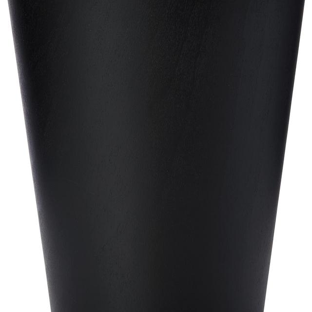 Umbra 082780-045 Woodrow 2 Gallon Modern Wooden Trash Can Wastebasket or Recycling Bin for Home or Office, Black