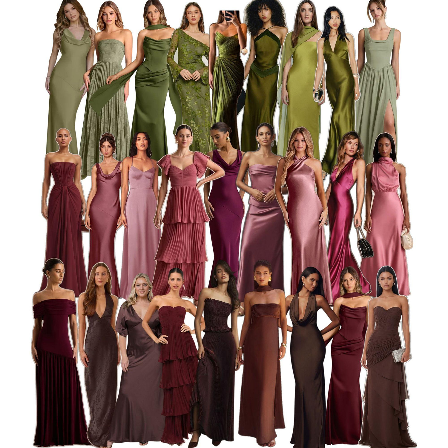 The ceremony will be outdoors in a grassy area. Ladies, please take this into account when choosing your heels.