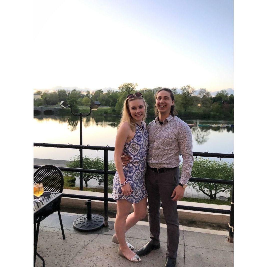 Our first month dating! April 2019!