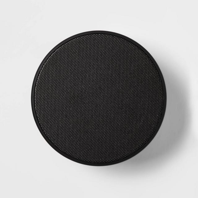 heyday™ Round Strap Bluetooth Speaker - Black
