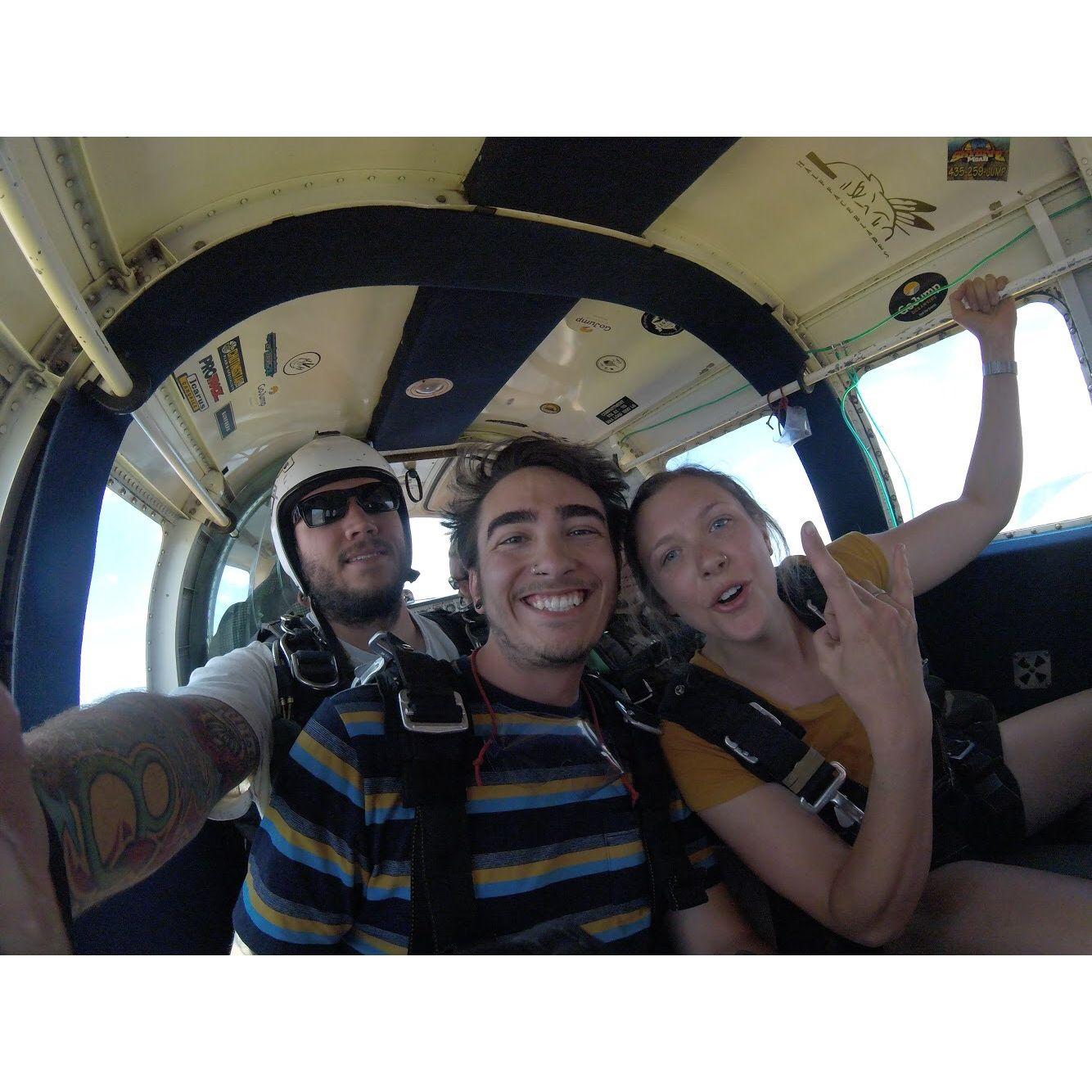 Skydiving!