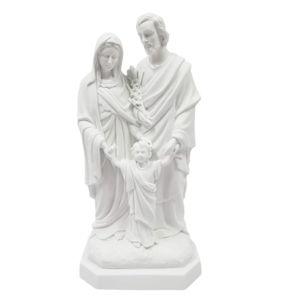 Vittoria Collection 20 Inch Holy Family Joseph Mary Baby Jesus Italian Statue Sculpture Figurine Made in Italy Indoor Outdoor Garden