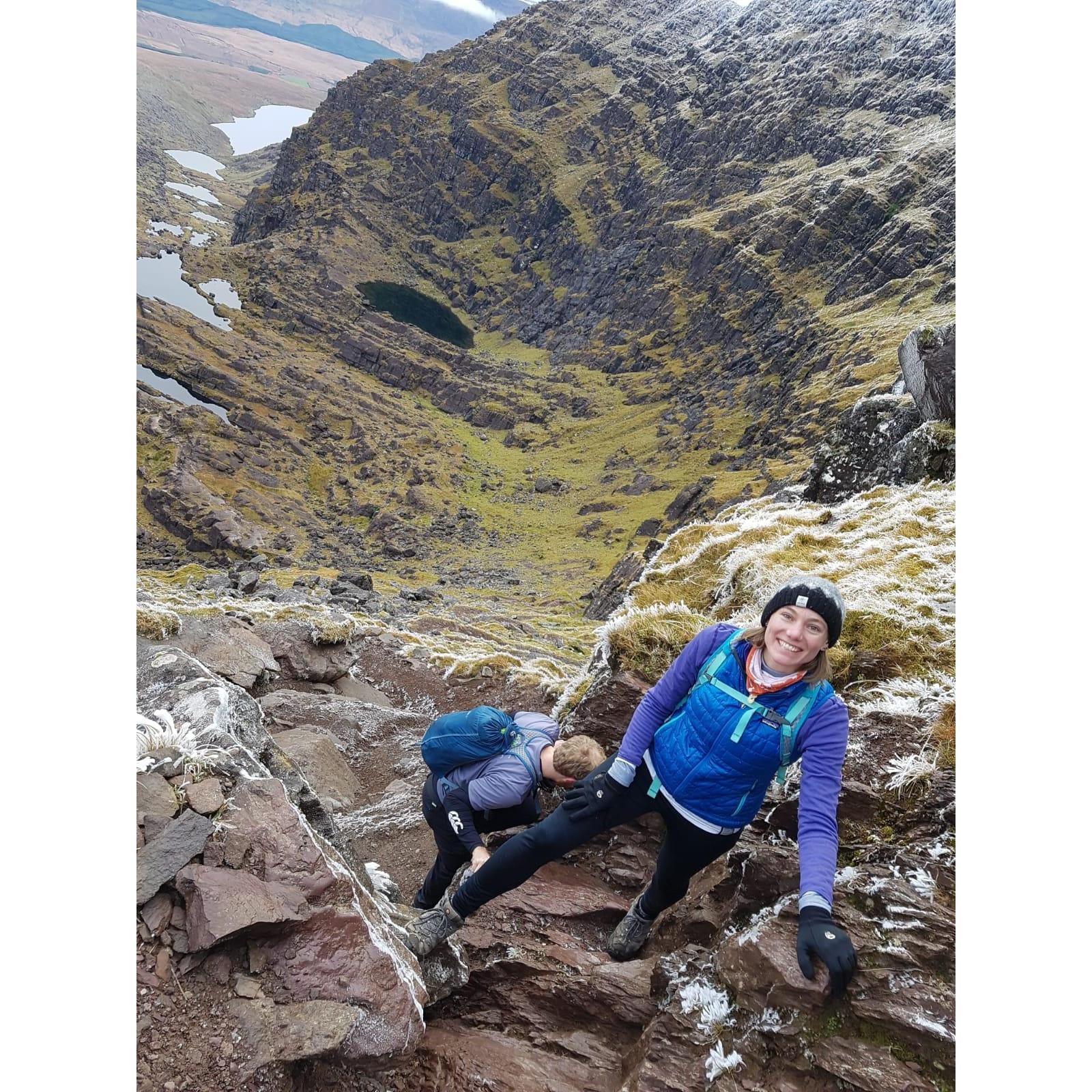 Hiking in Ireland, November 2018