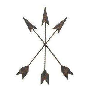Cast Iron Native American Arrow Wall Decor