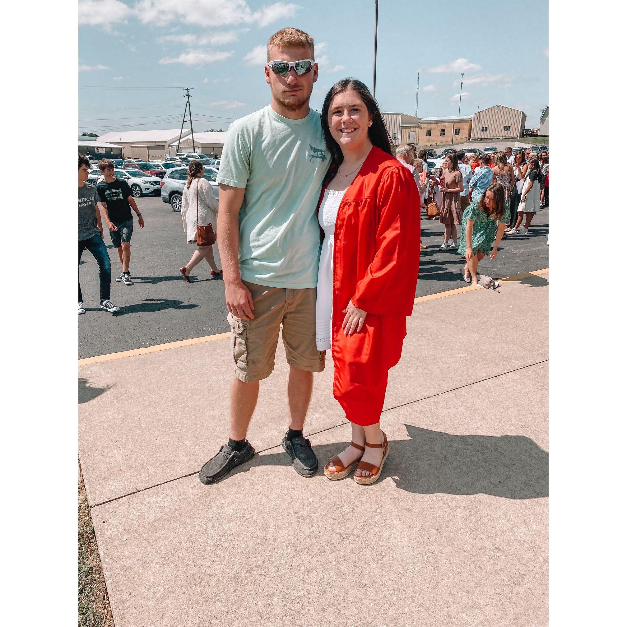 Sophie's graduation day