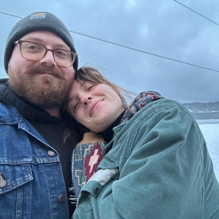 Briefly before the newly dating couple got into a truck wreck, allowing each other to witness how calm, cool, and collected the other was under pressure..