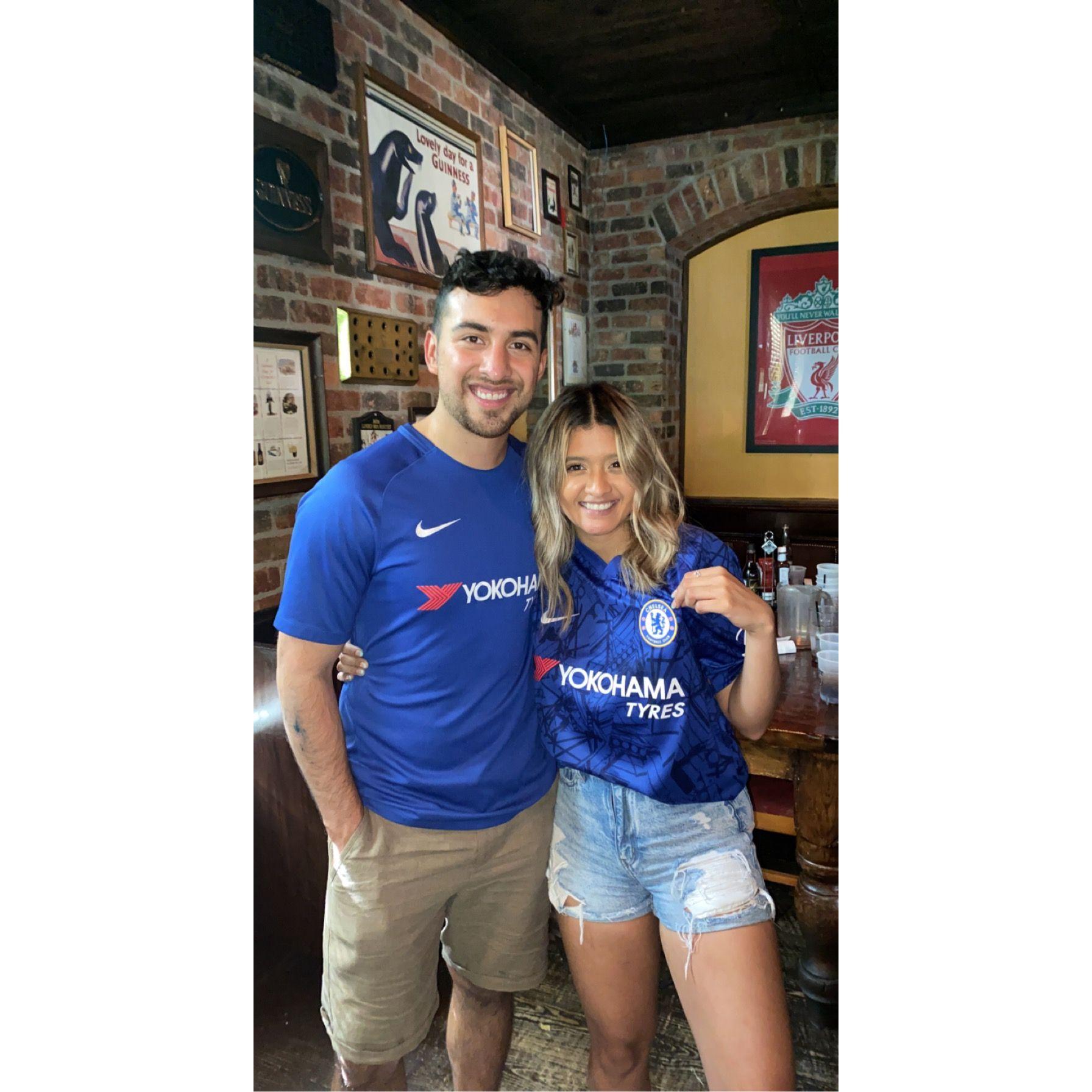 He turned me into a Chelsea Fan
