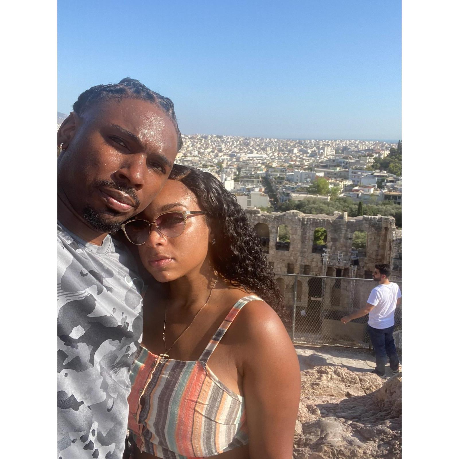 In Athens,Greece