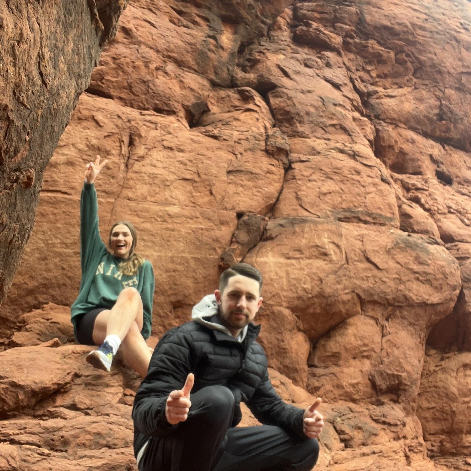 Self timer in Sedona