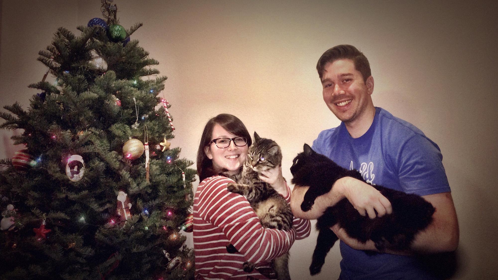 December 2014, first family photo