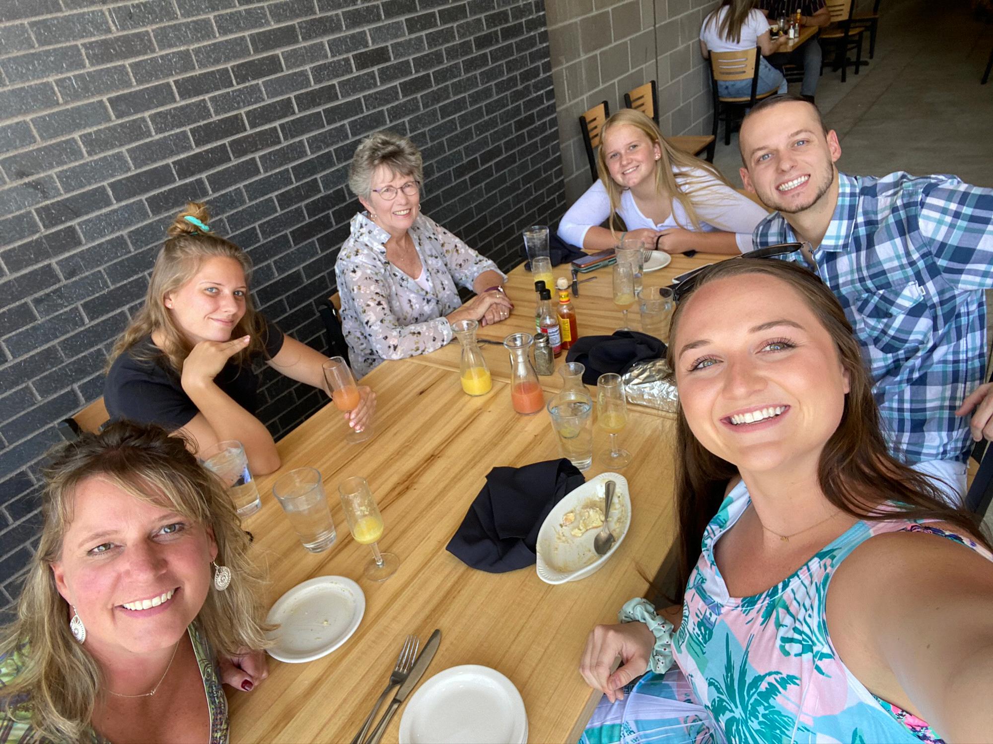 Breakfast is the favorite meal in the Patterson household and this was a great one with bottle service mimosas at the Urban Egg to celebrate Michaila’s birthday!