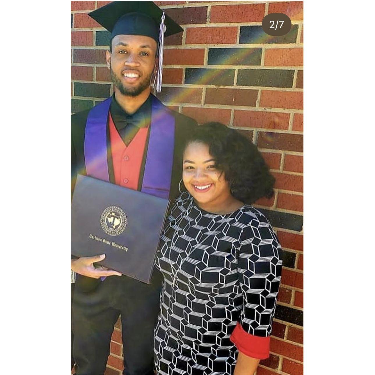 Kiren's college graduation