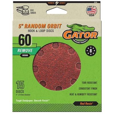 Gator  15-Piece Aluminum Oxide 60-Grit Disc Sandpaper