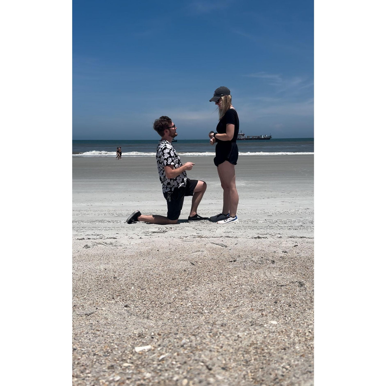She said yes