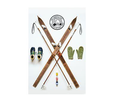 Nordic Ski Art Print
