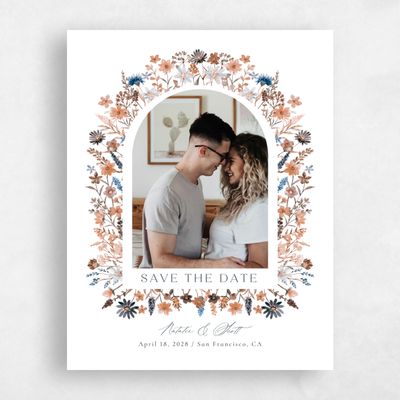 Blue Wedding Save the Date - Spasso Photo