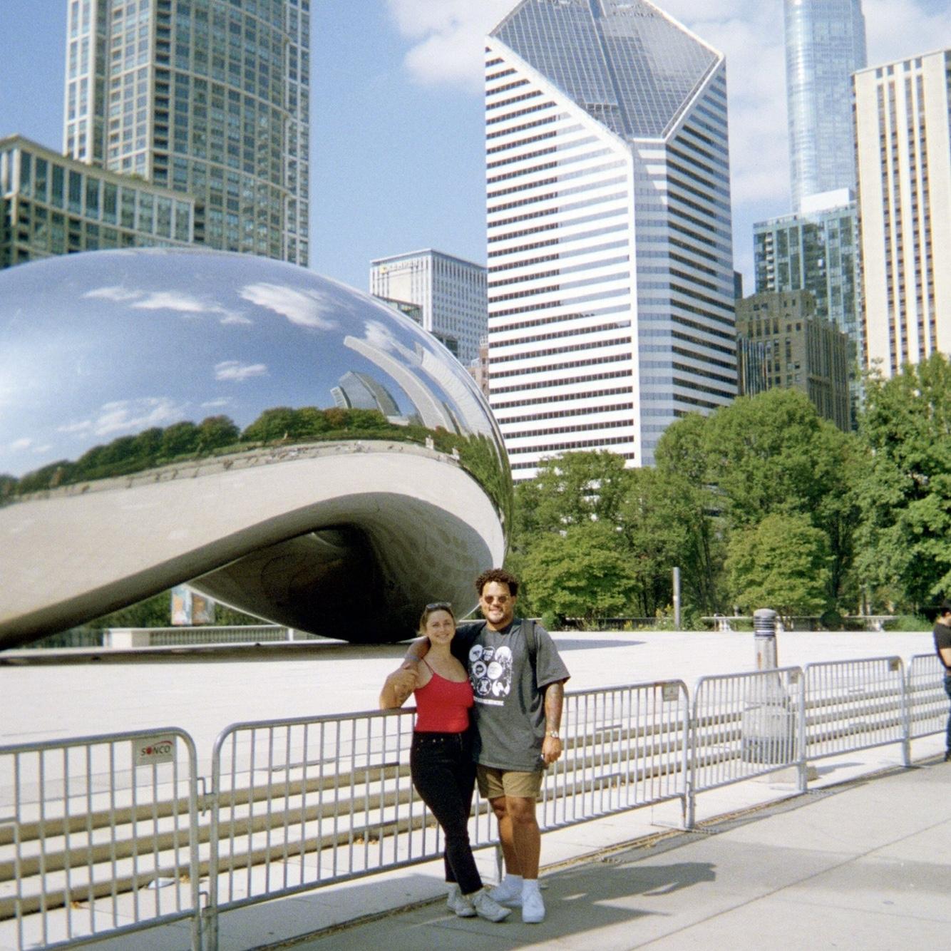 September 2020. First trip to Chicago to meet the Anderson family!