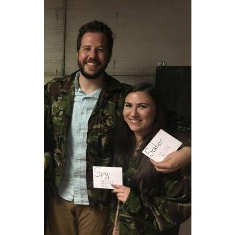 Our very first picture taken together!