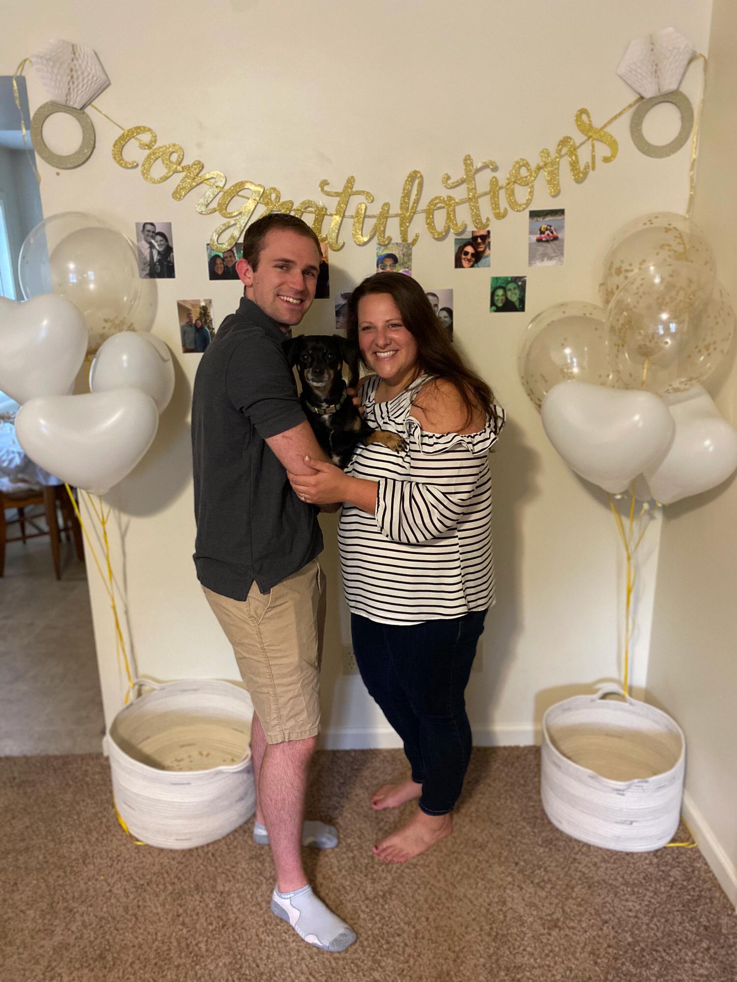 Our engagement, July 19th, 2020.