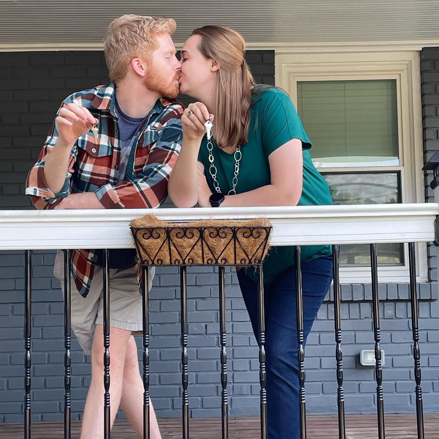 Soon after engagement, Katie and Eric moved back to Cincinnati.