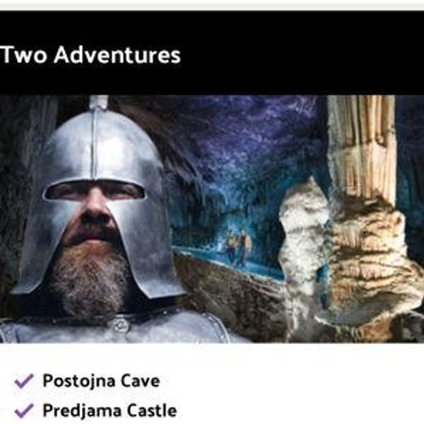 Honeymoon Slovenia Cave and Castle Experience