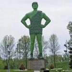 Jolly Green Giant sculpture (1978)
