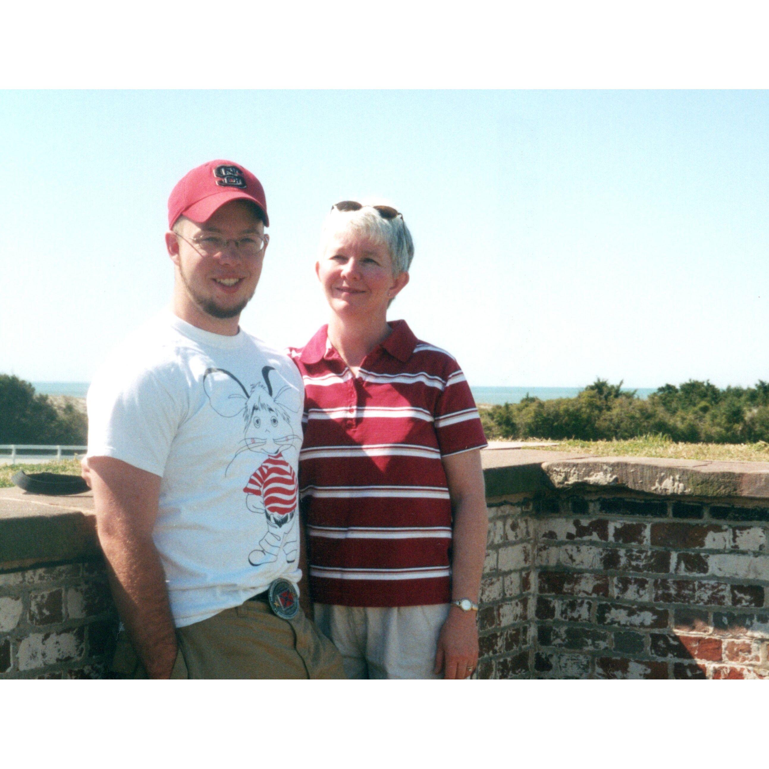 Robbie and his Mom