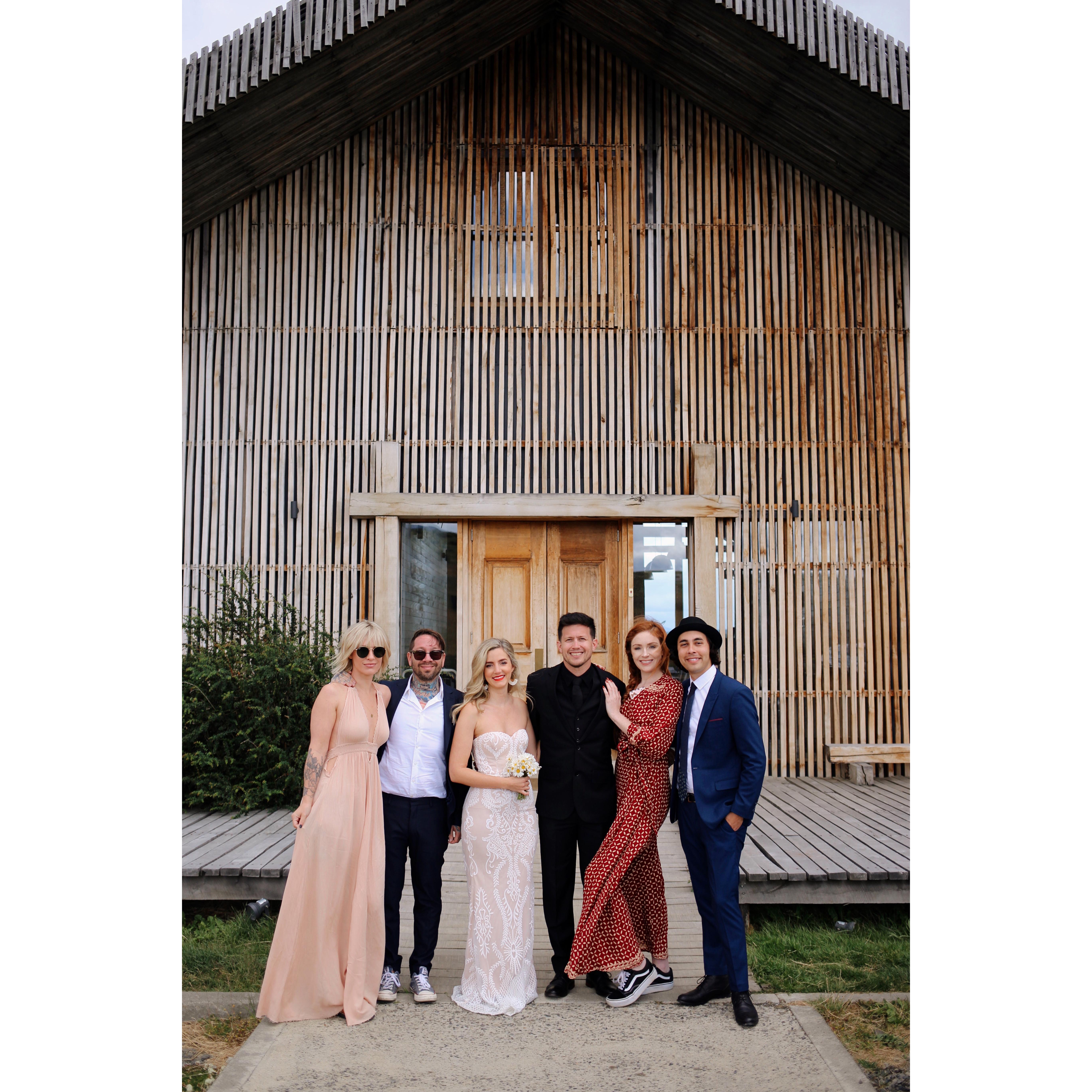 The wedding party
