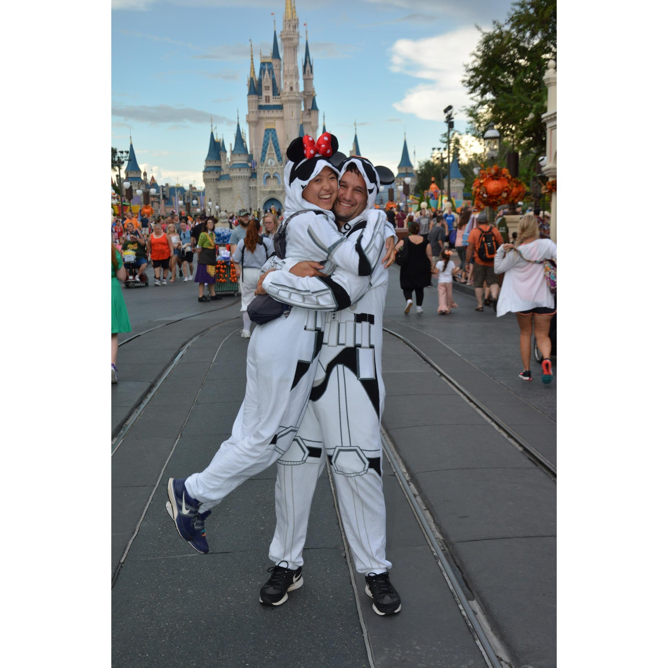 You can say we're Disney fanatics