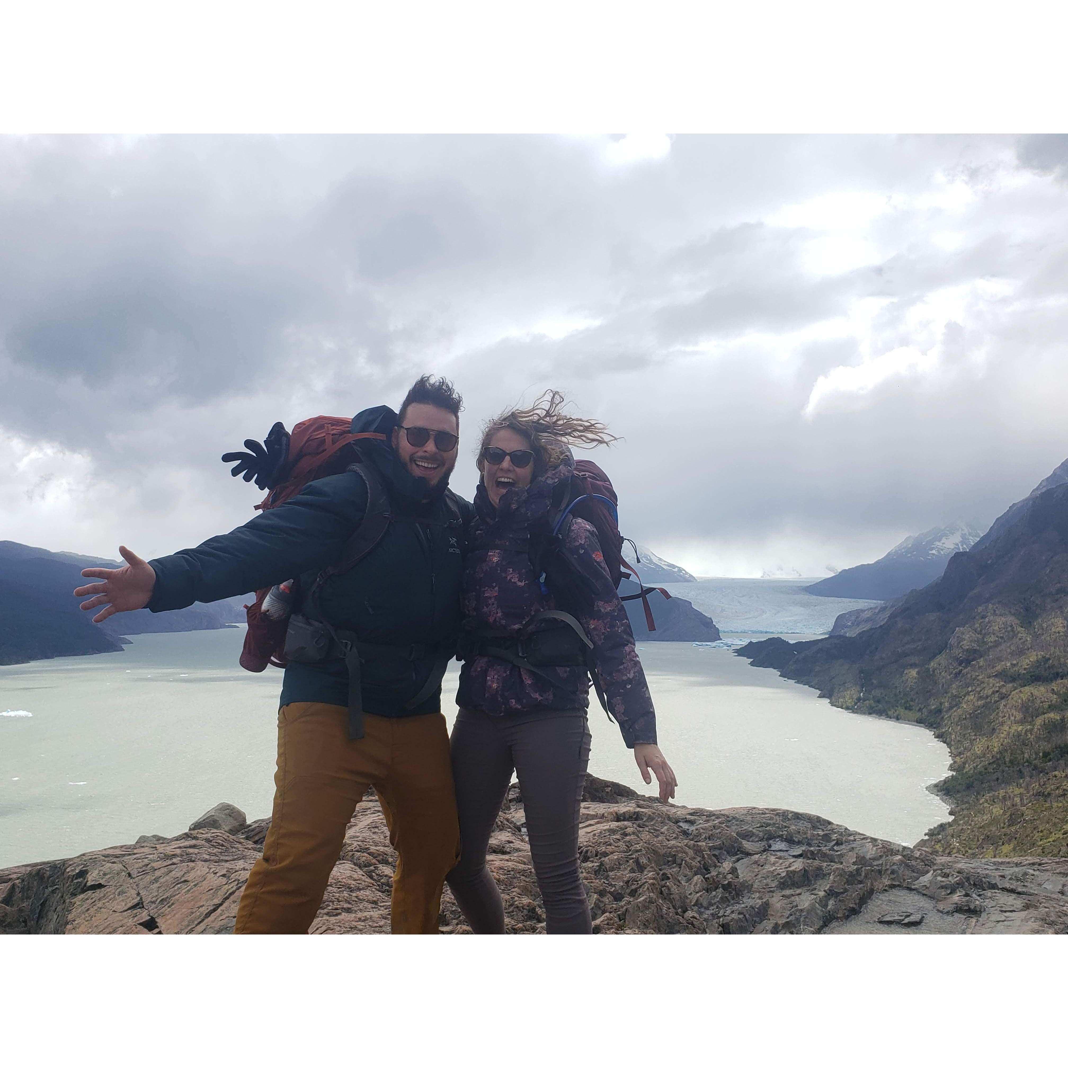 Backpacking the 'W' track in Torres Del Paine in Patagonia