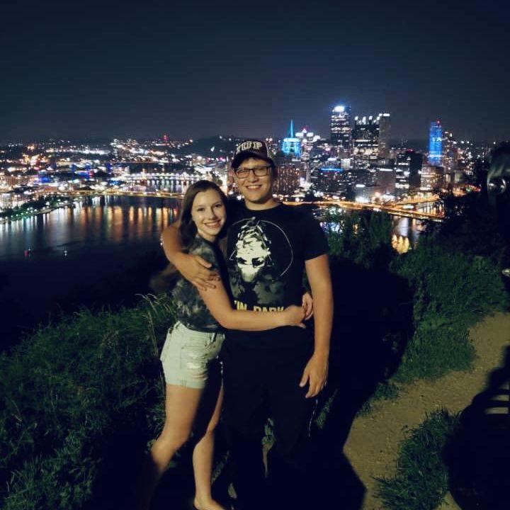 Summer 2019: One of our first pictures together!