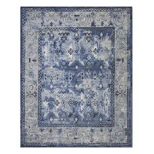 Lapis Hand Knotted Rug, 9x12', Blue