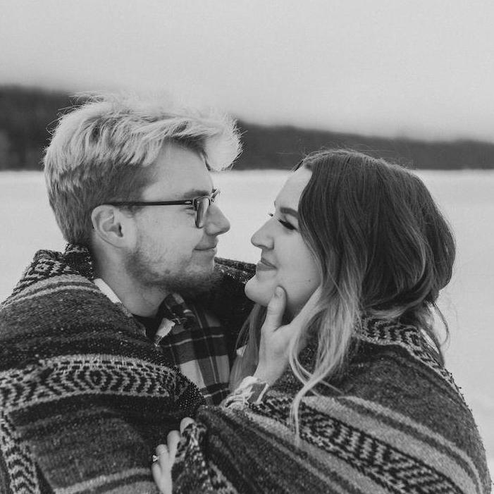 Our engagement photos by Maddy Hedman taken at Lake Wenatchee <3