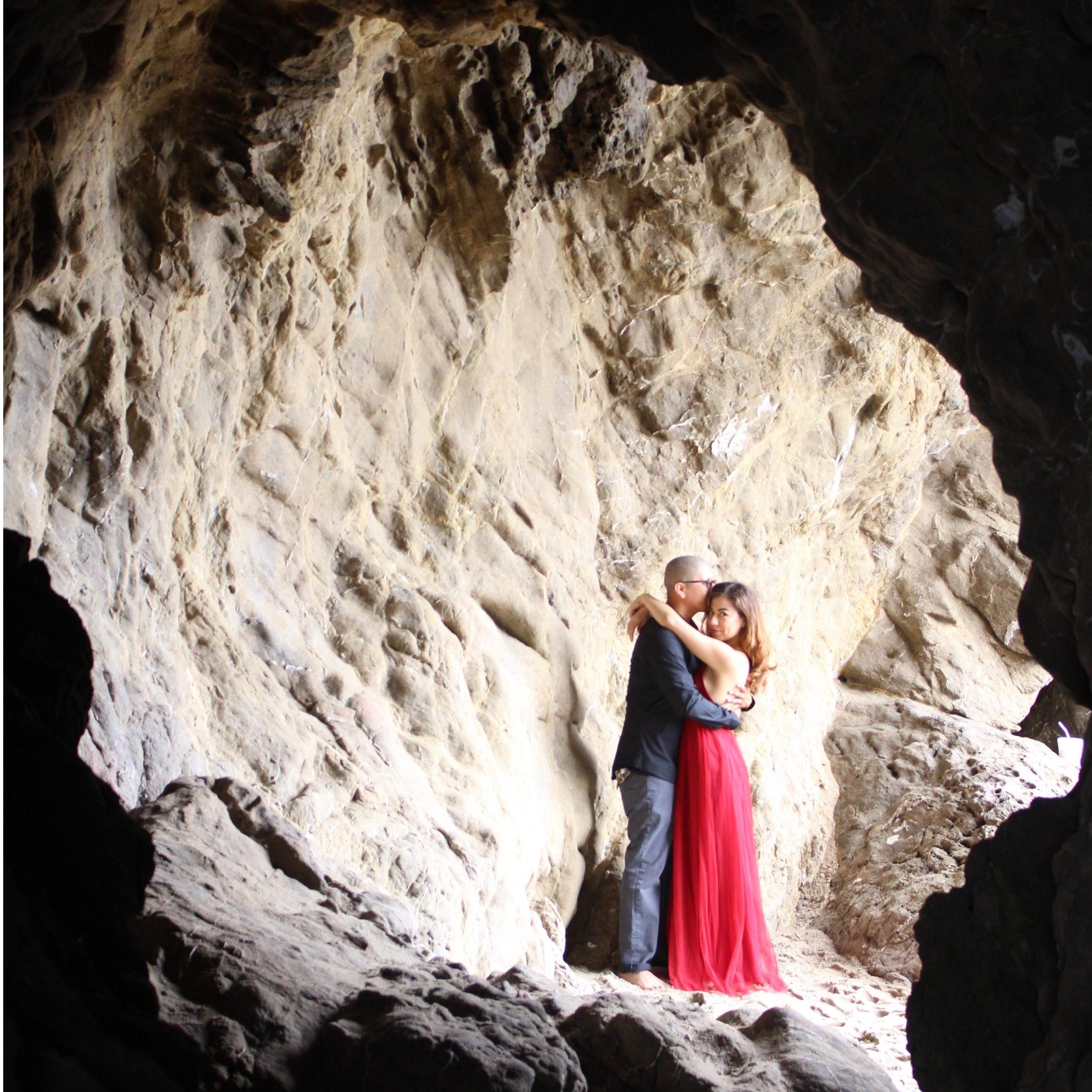 Engagement photoshoot at their favorite place