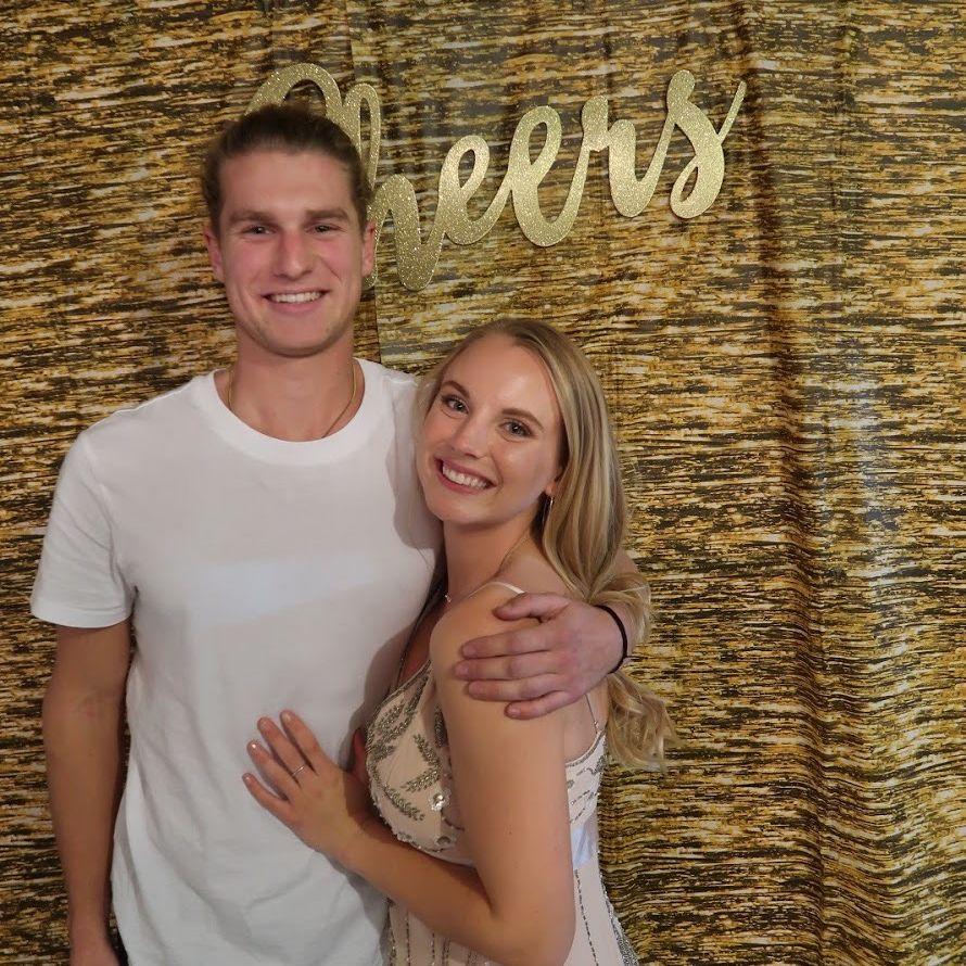 Circa 2019, ringing in the New Year together, this was our first photo together!