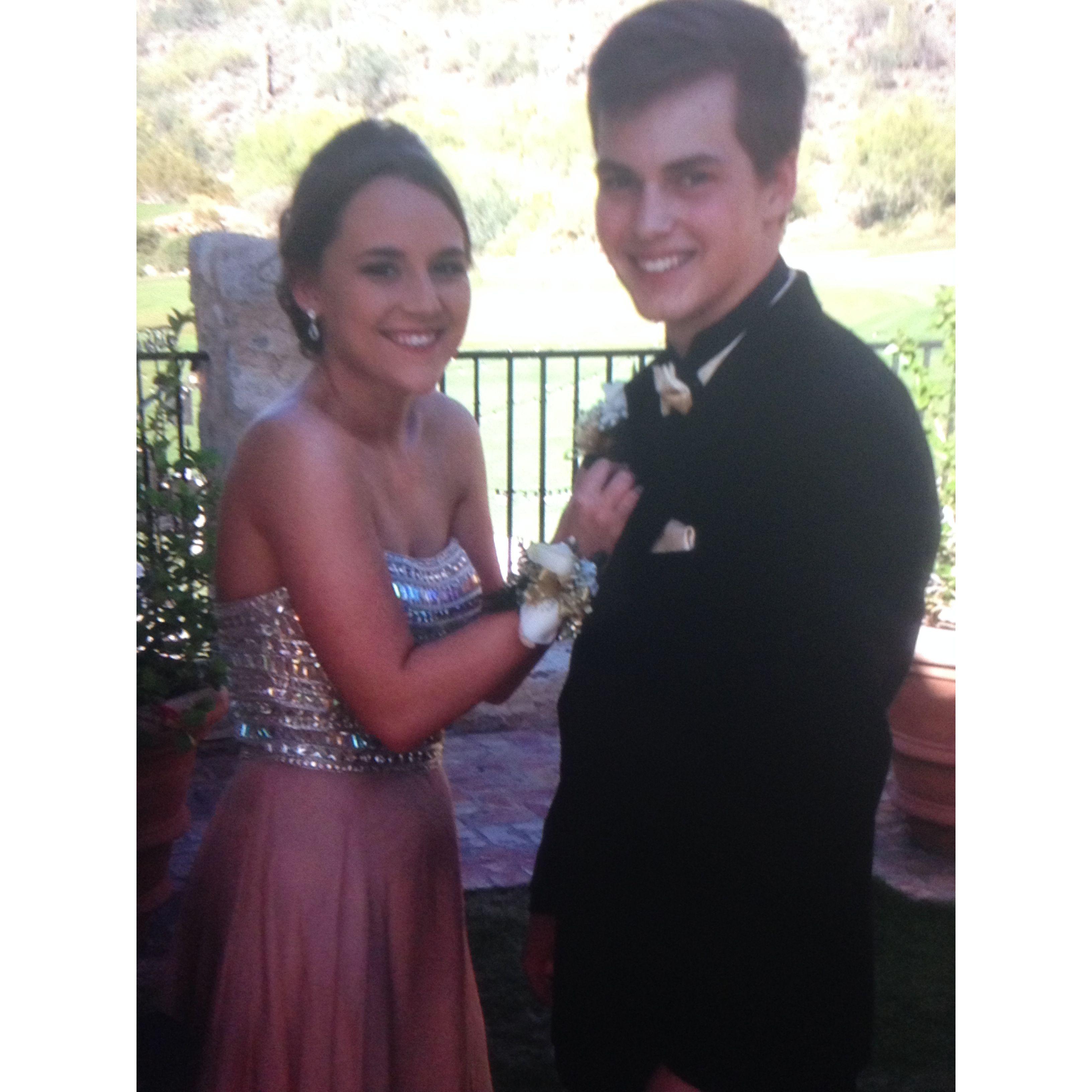 Our first prom | 2015