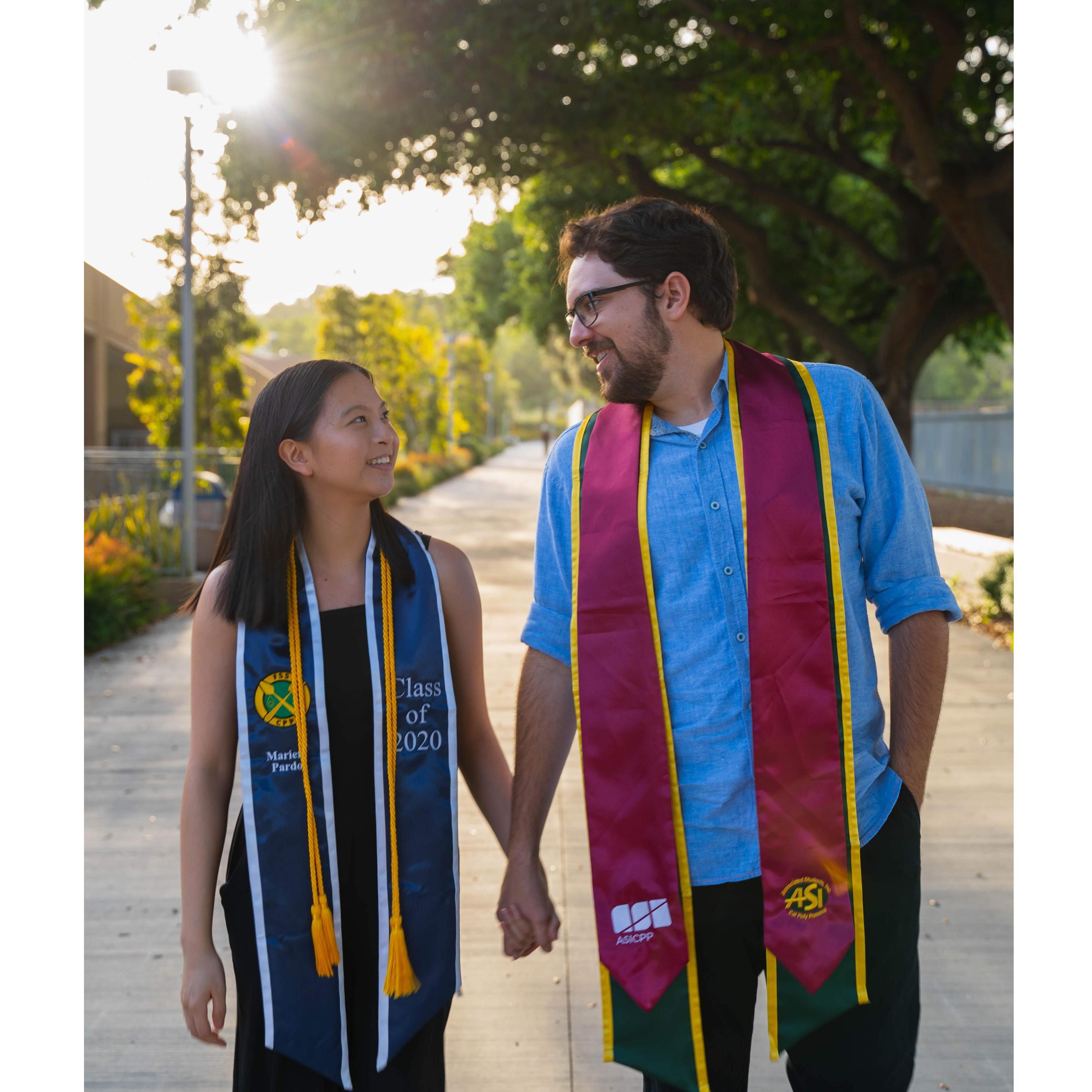 Graduating from Cal Poly Pomona May 2020