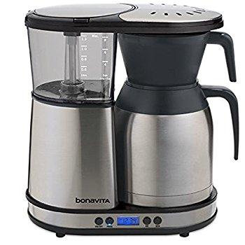 Bonavita BV1900TS 8-Cup Carafe Coffee Brewer, Stainless Steel