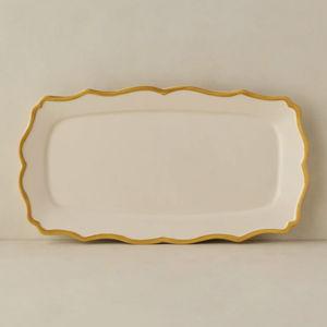 Rectangular Serving Tray, Yellow