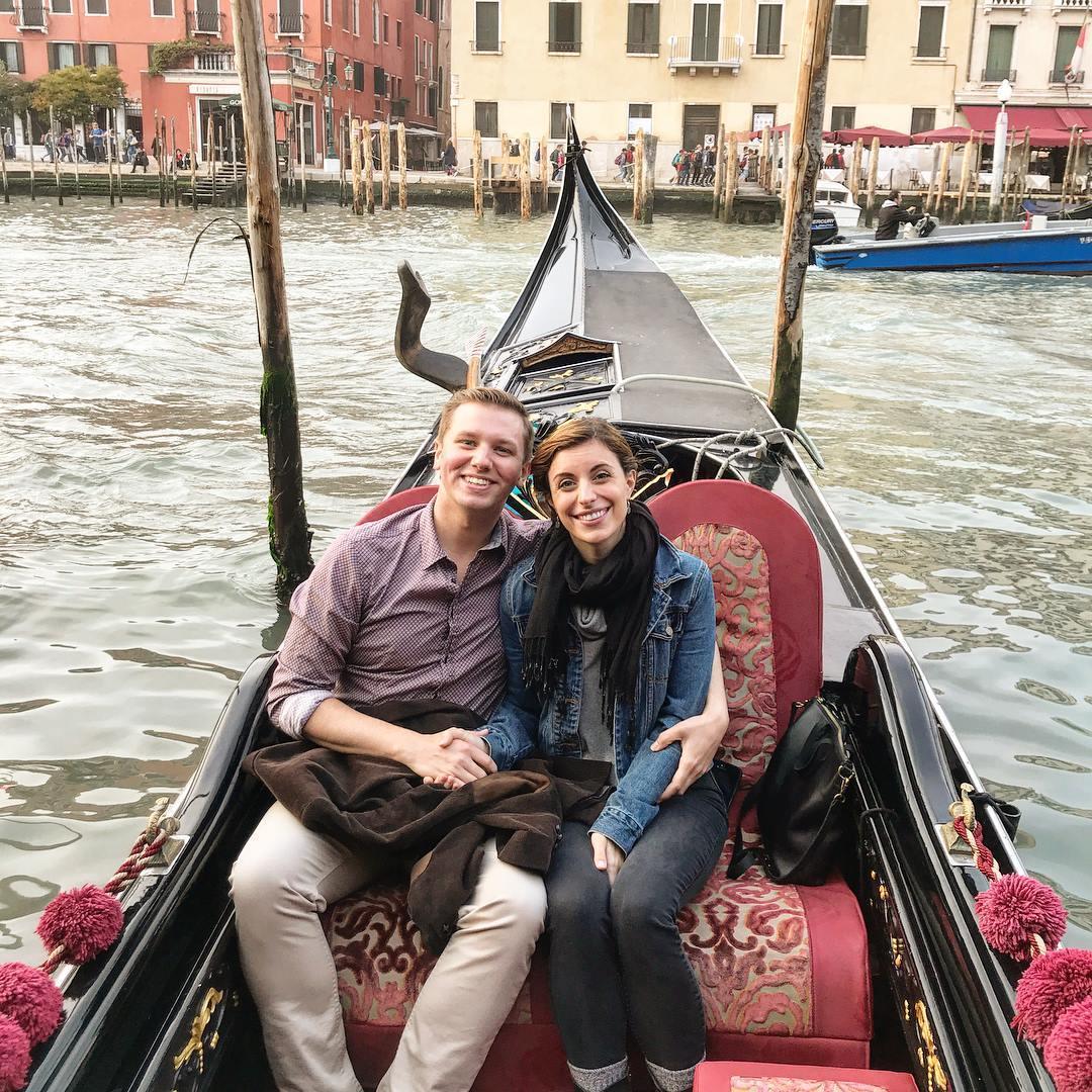 Gondola ride in Venice, Italy! You know...what everyone usually does when in Venice.