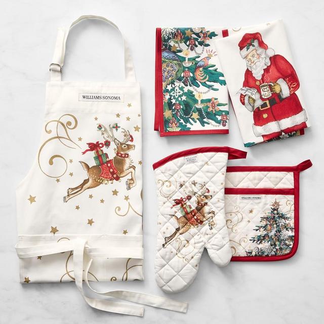 Twas the Night Before Christmas Kitchen Linens Bundle