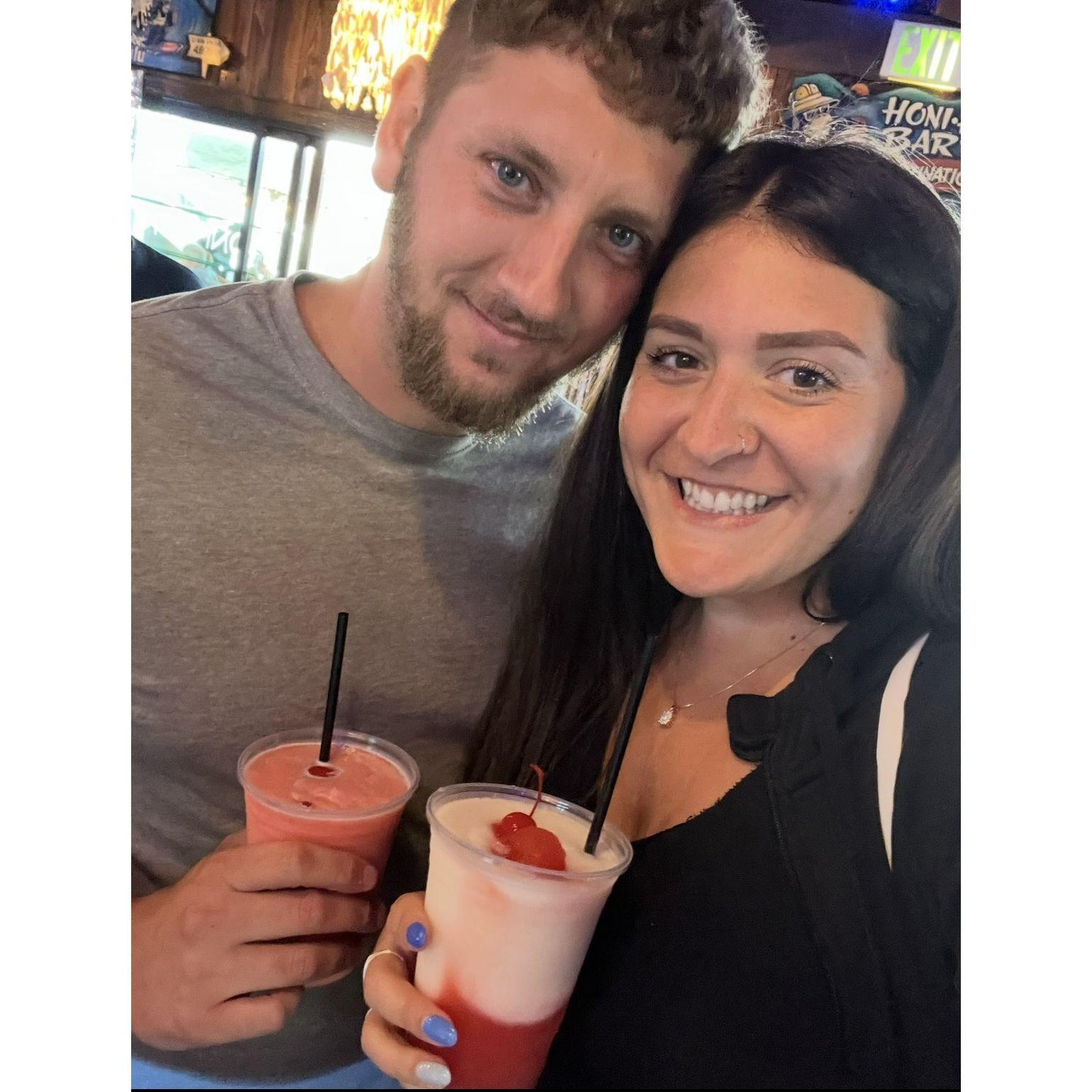 Our First Shybloski Family Vacation to Deep Creek- Drinks at Honi Honi