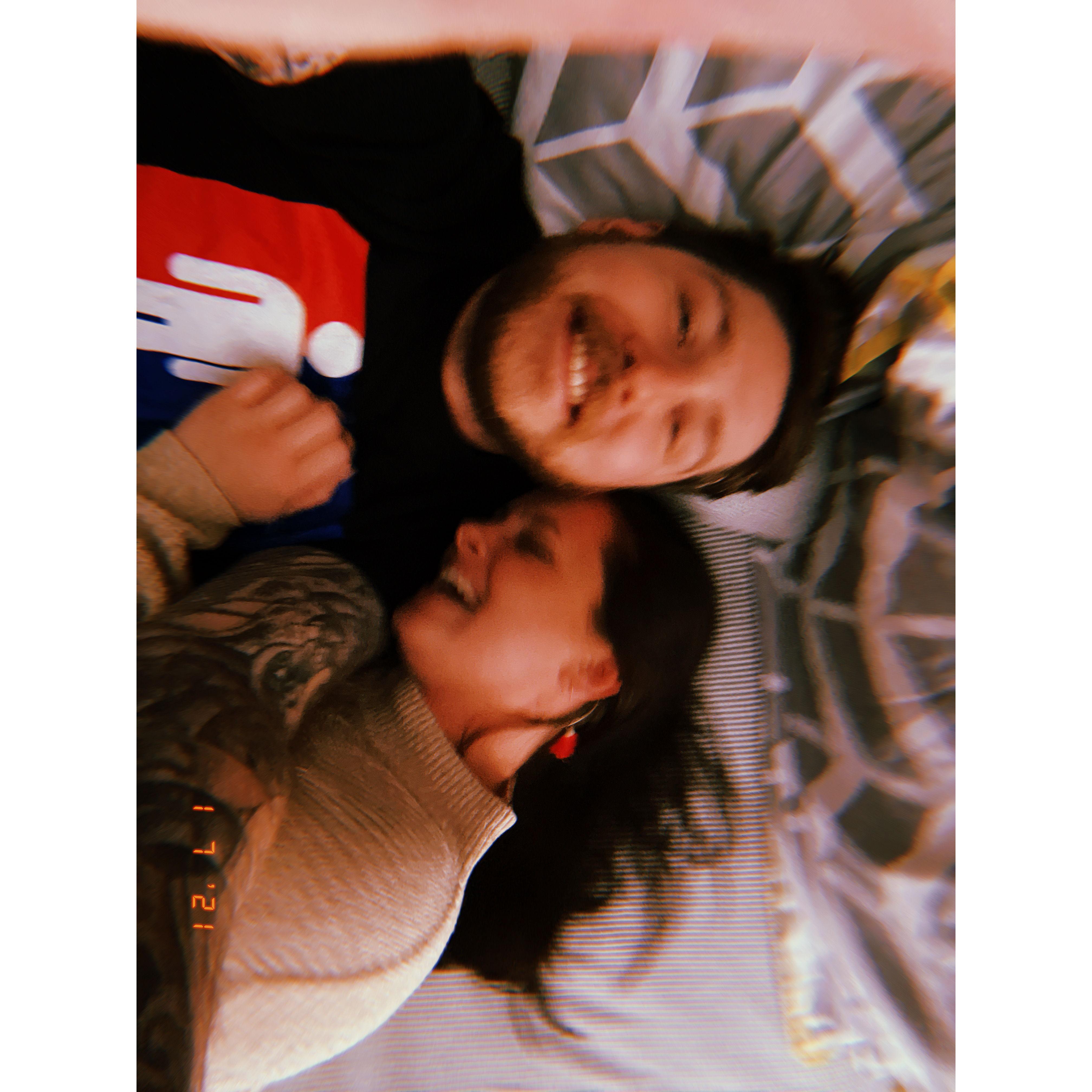 Our first picture together.