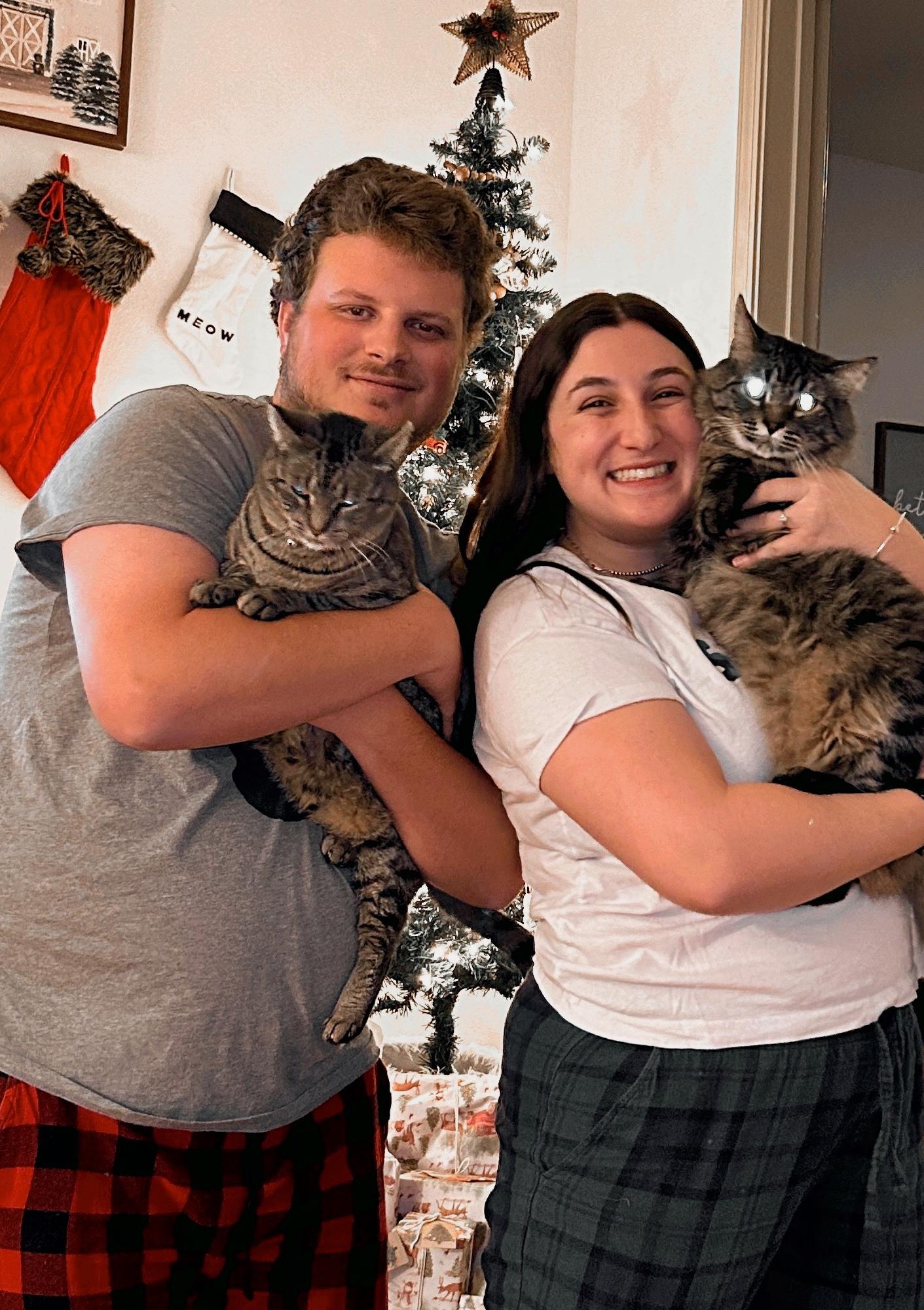 Christmas 2022 with our two children!